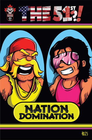 The 51st?! #1 Preview - CK C2E2 "Nation Domination" Exclusive - DAMAGED COPY - Andy Duso