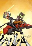 Aftermath #1 (FULL ISSUE) - CK "Speeder Girls" Exclusive - Narcelio Sousa