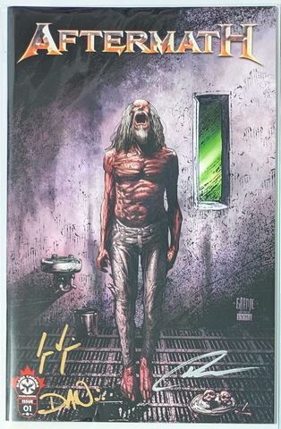 Aftermath #1 (FULL ISSUE) - CK C2E2 "Countdown" Exclusive - SIGNED by Spencer Voykin, Dan Kemp, Dave Kemp