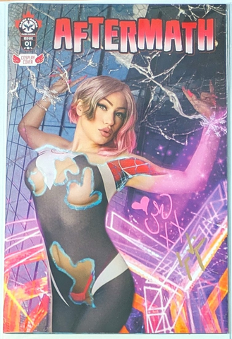 Aftermath #1 (FULL ISSUE) - CK Fan Expo Denver Exclusive - SIGNED by Spencer Voykin, Faces by Rachie