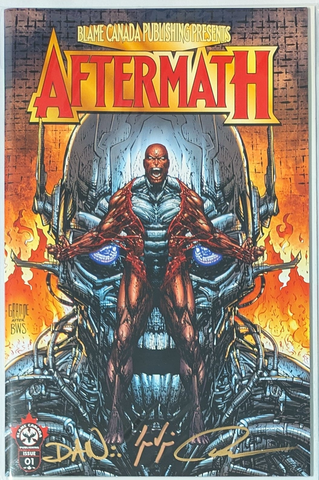 Aftermath #1 (FULL ISSUE) - CK C2E2 "After X" Exclusive - SIGNED by Spencer Voykin, Dan Kemp, Dave Kemp