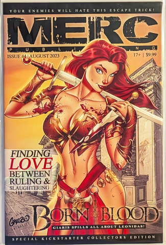 Born of Blood #4 - Kickstarter "Retail" Exclusive - Gregbo Watson, Gwenaëlle Daligault