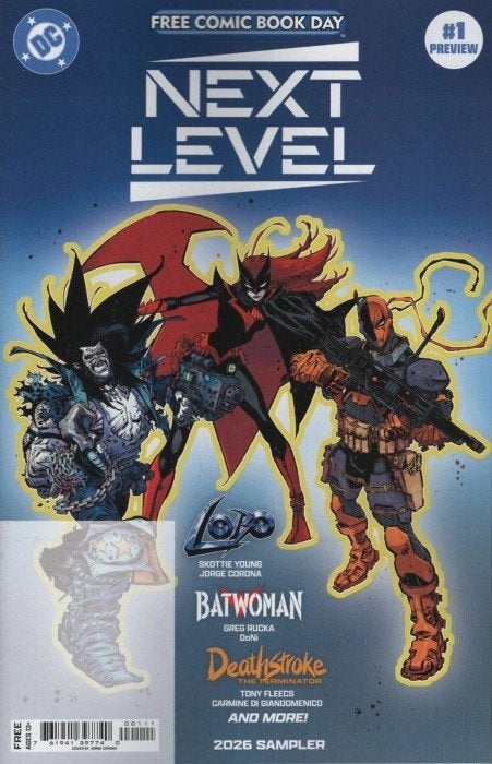 DC Next Level Sampler - FCBD 2026 - DaNi, Jorge Corona, Carnube Di