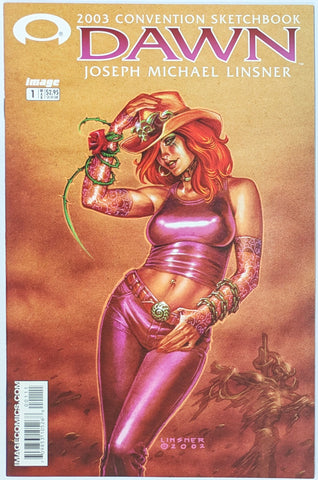 Dawn 2003 Convention Sketchbook - Joseph Michael Linsner