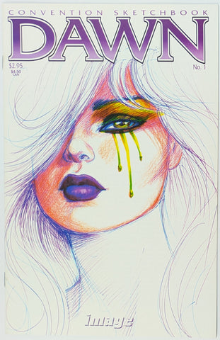 Dawn Convention Sketchbook #1 - Joseph Michael Linsner