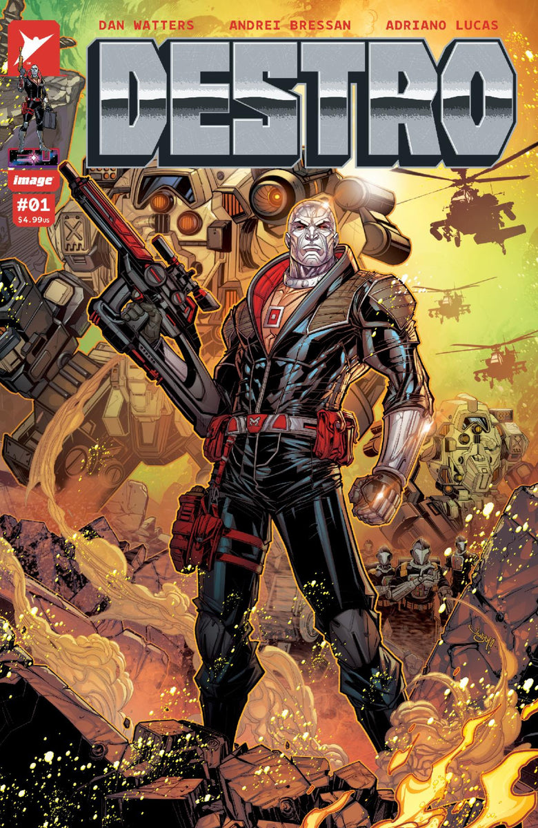 Destro #1 - 1:100 Ratio Variant - Jonboy Meyers – Comic Kingdom