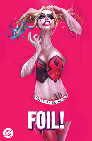 Gotham City Sirens: Unfit for Orbit #1 - FOIL SDCC CK Exclusive - DAMAGED COPY - Ivan Tao
