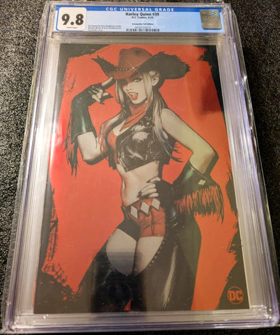 Harley Quinn #39 - CGC 9.8 FOIL C2E2 & Calgary Expo CK Shared Exclusive - Sozomaika