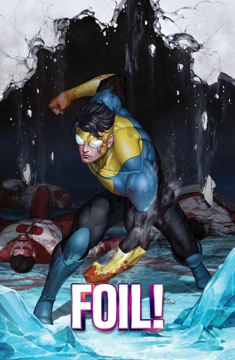 Invincible #1 エクスクルーシブ表紙 アメコミリーフ Invincible #1 Reprint - MegaCon FOIL Exclusive - Inhyuk Lee