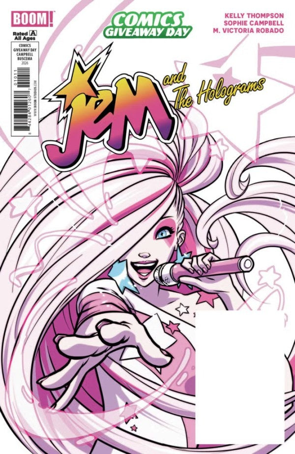 Jem and the Holograms/My Little Pony Flipbook - CGD 2026 - Sophie