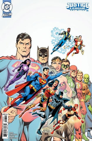 Justice League Unlimited #6 - 1:25 Ratio Variant - Dan Jurgens