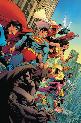 Justice League Unlimited #6 - 1:50 Ratio Variant - Travis G. Moore