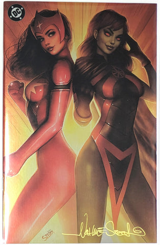 Justice League Unlimited #6 - SIGNED - CK Shared Fan Expo Dallas Excusive - GOLD FOIL - Nathan Szerdy