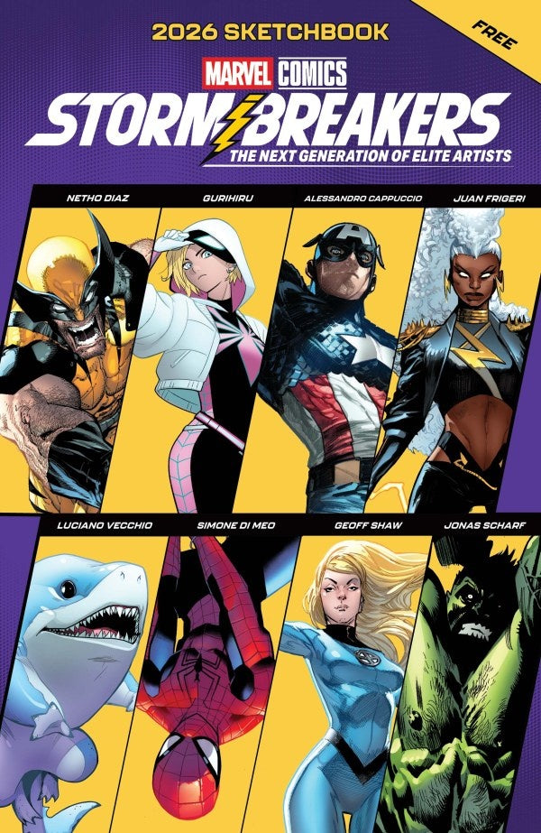 Marvel Stormbreakers 2026 Sketchbook - 01/28/26 – Comic Kingdom