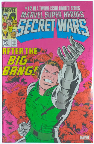 Marvel Super Heroes Secret Wars #12 Facsimile - DAMAGED COPY - FOIL - Mike Zeck