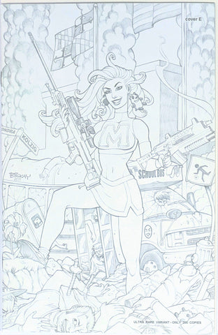Zombies vs. Cheerleaders #5 - Cover E - Bill McKay