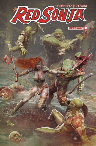 Red Sonja #1 - 1:10 Ratio Variant - Bjorn Barends