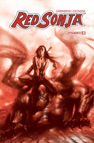 Red Sonja #1 - 1:25 Ratio Variant - Lucio Parrillo