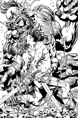 Red Sonja #1 - 1:30 Ratio Variant - Bryan Hitch
