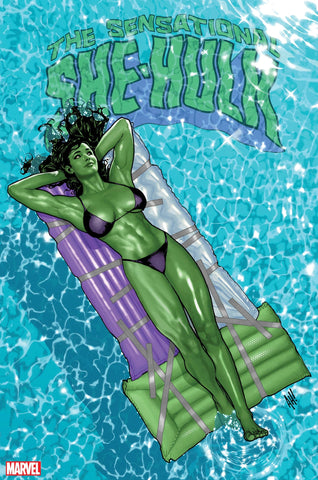 Sensational She-Hulk #1 - DAMAGED COPY - FOIL - Adam Hughes