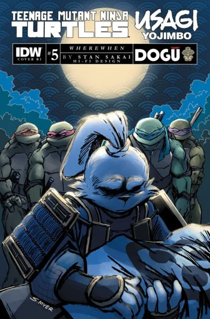 Teenage Mutant Ninja Turtles/Usagi Yojimbo: WhereWhen #5 - DAMAGED