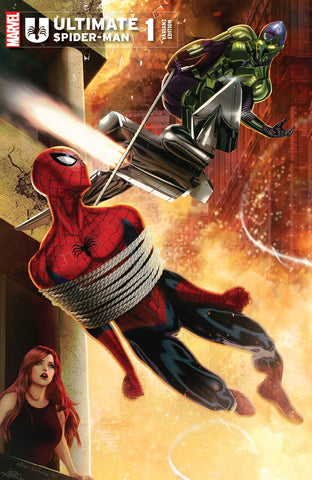 Ultimate Spider-Man #1 - CK Shared Exclusive - DAMAGED COPY - Ariel Diaz
