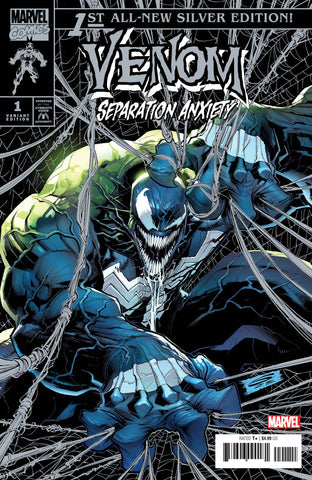 Venom: Separation Anxiety #1 - 1:100 Ratio Variant - Silver - Gerardo Sandoval