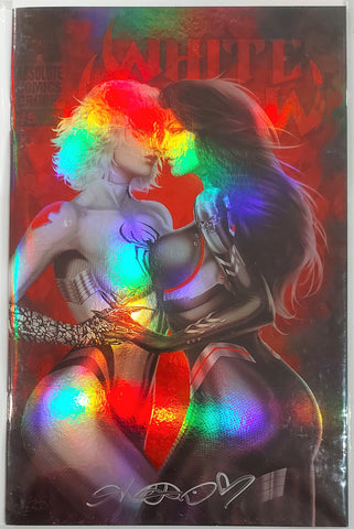 White Widow #5 - Foil Exclusive - SIGNED - Ariel Diaz