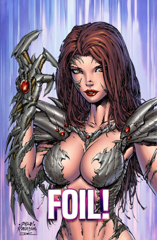 Witchblade #12 - FOIL SDCC CK Exclusive - DAMAGED COPY - Shelby Robertson