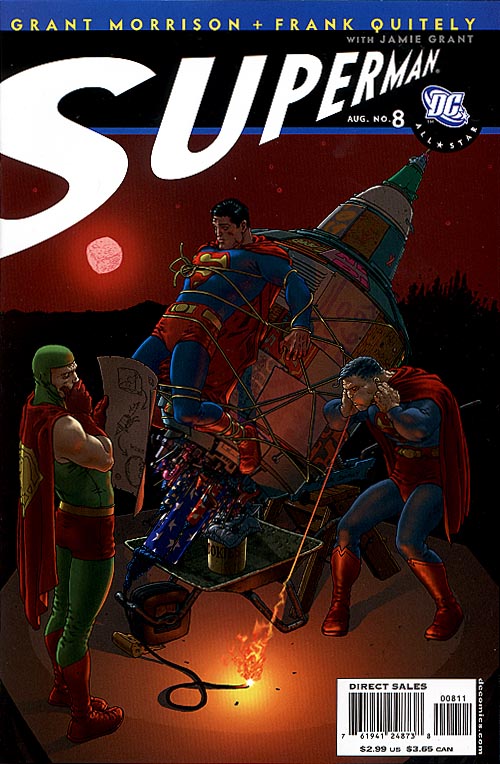 All Star Superman #8 Frank Quitely – Comic Kingdom Creative