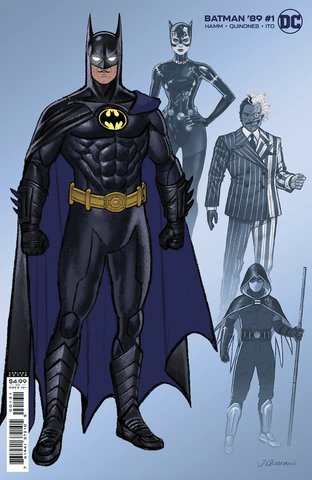 Batman '89 #1 - 1:25 Ratio Card Stock Variant - Joe Quinones