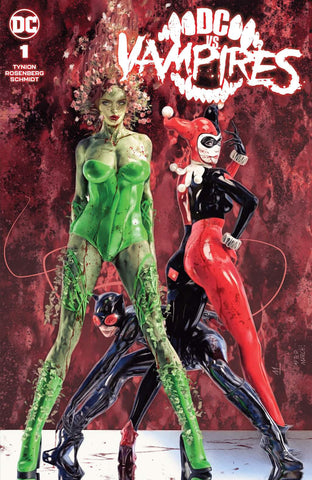 DC vs. Vampires #1 - Exclusive Variant - Gotham City Sirens #1 Homage - Marco Turini