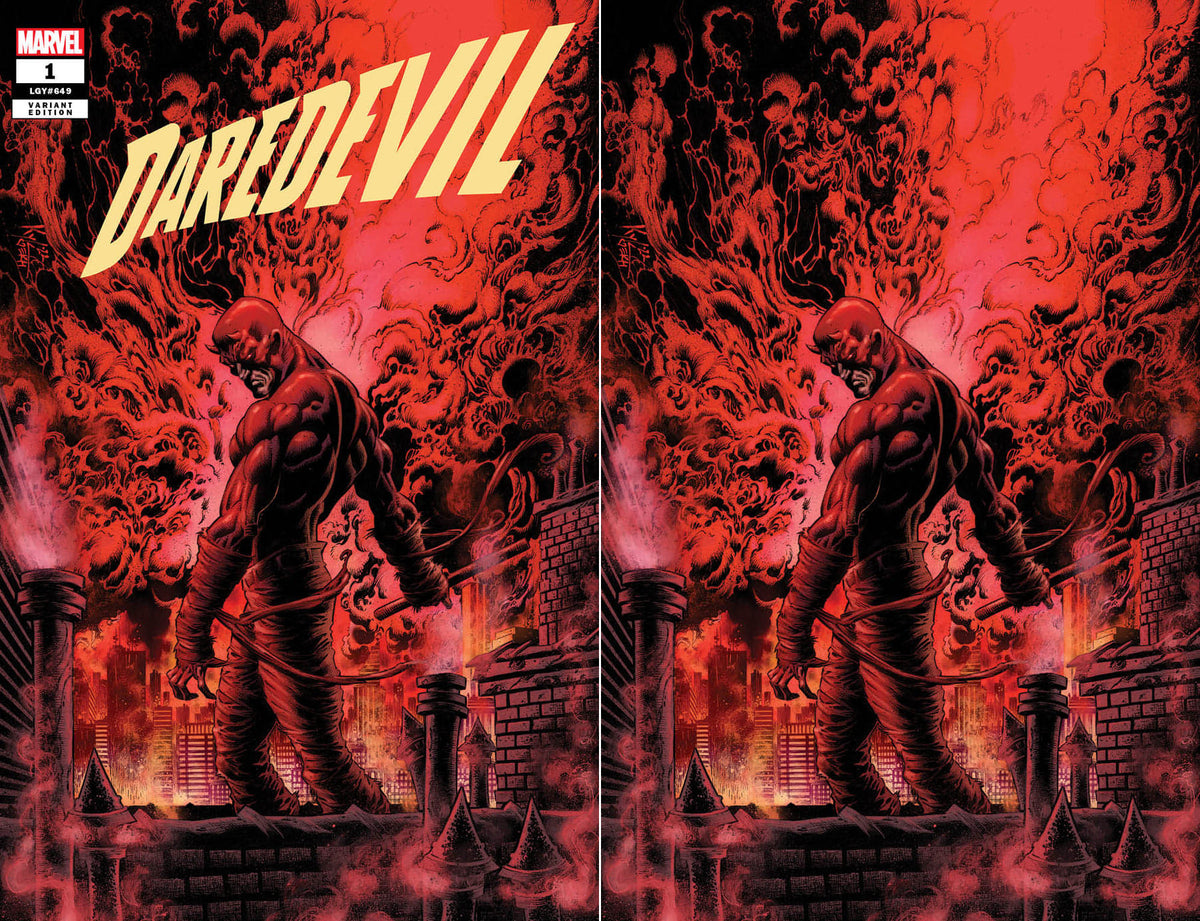 お笑い・バラエティ designFLUX Vol.1 Daredevil #1 - Exclusive Variant - Kyle Hotz – Comic Kingdom