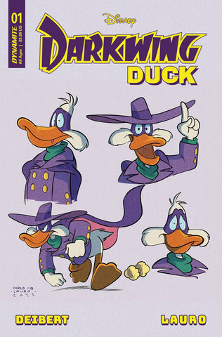 Darkwing Duck #1 - 1:100 Ratio Variant - Character Design - Carlo Lauro