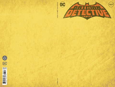 Detective Comics #1027 - CK Shared Exclusive - Blank Cover
