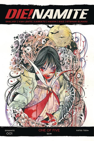 Die!Namite #1 - 1:10 Ratio Vampirella Zombie Variant - Peach Momoko