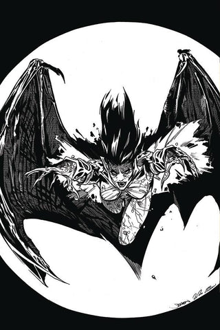 Die!Namite #1 - 1:15 Ratio B&W Virgin Variant - Stephen Mooney