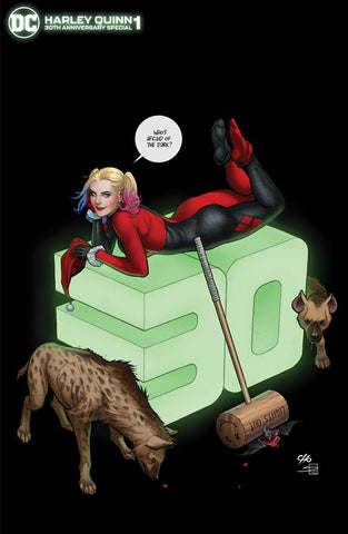 Harley Quinn 30th Anniversary One-Shot - 1:10 Ratio Variant - Glow in the Dark - Frank Cho