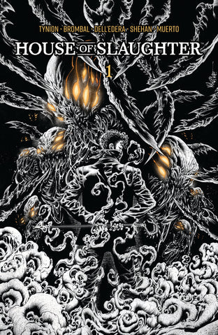 House of Slaughter #1 - CK Exclusive Cover B - DAMAGED COPY - Kyle Hotz