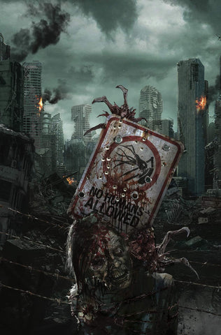 Human Remains #1 - Exclusive Variant - DAMAGED COPY - John Gallagher