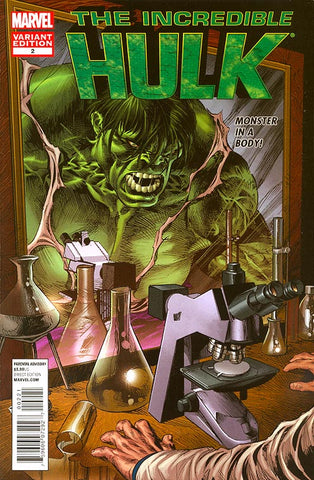 Incredible Hulk #2 - Marvel 50th Anniversary Variant - Mike Deodato Jr