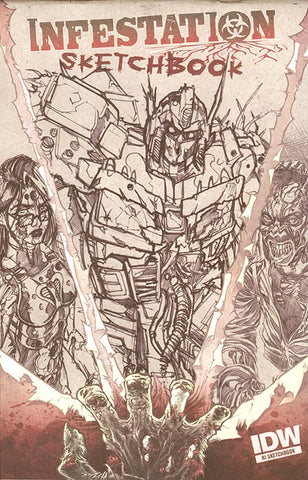 Infestation Sketchbook - Retailer Incentive - Alex Milne