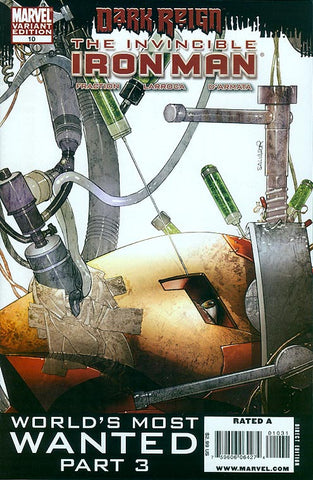 Invincible Iron Man #10 - Secret Retailer Variant - Salvador Larroca