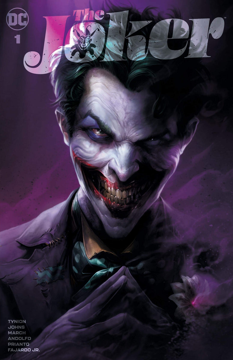 Macrì quadro Joker con carta - Limited Edition 38x69cm