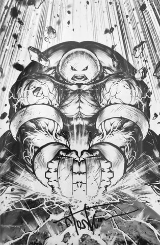 Juggernaut #1 - CK Exclusive - SIGNED Sketch - Tyler Kirkham