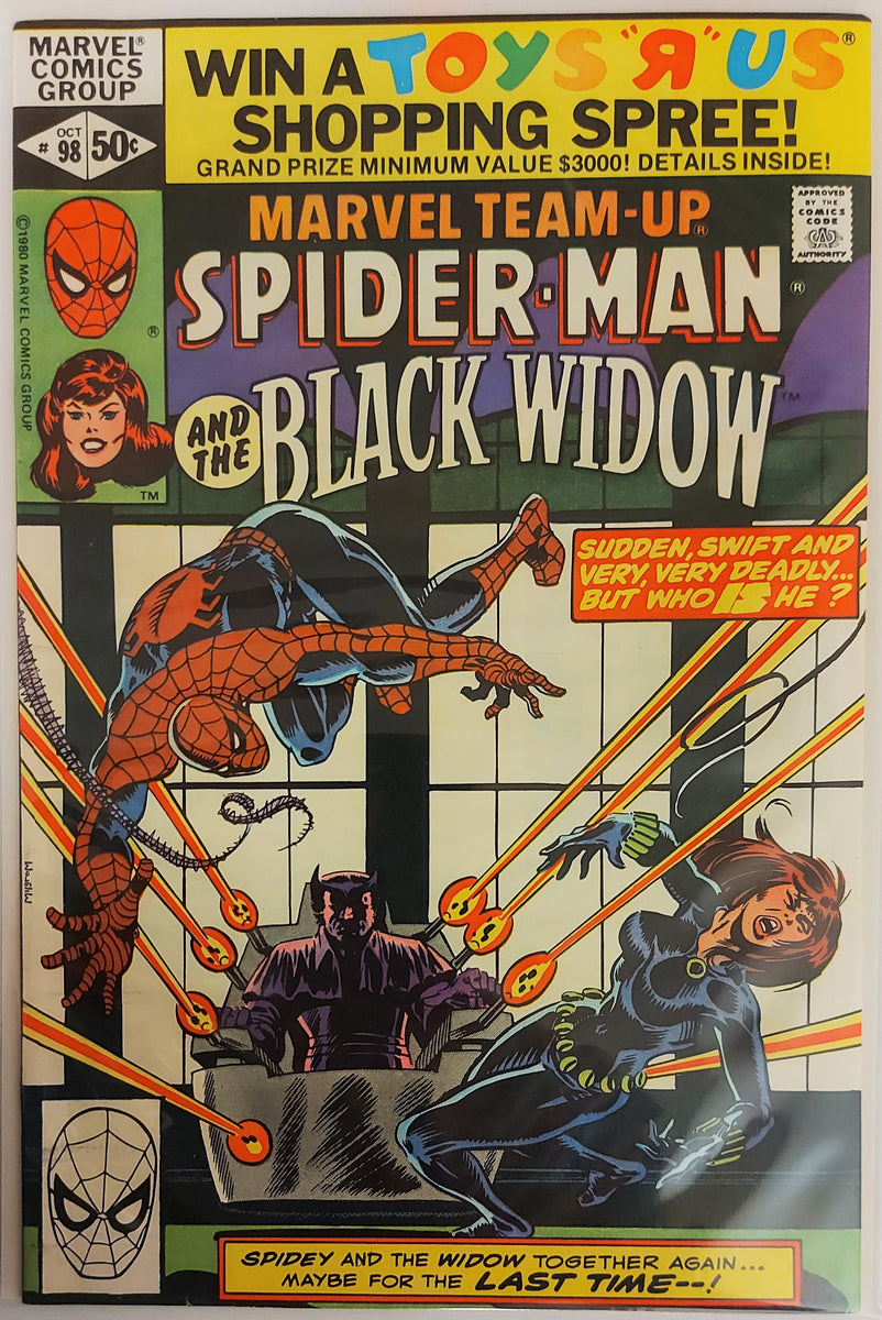 Marvel Team-Up #98 - Starring Spider-Man and The Black Widow! – Comic  Kingdom Creative