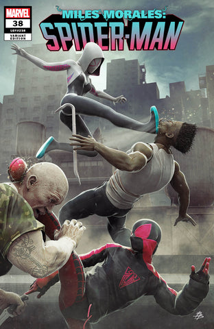 Miles Morales: Spider-Man #38 - CK Shared & Fan Expo Dallas Exclusive - DAMAGED - Björn Barends