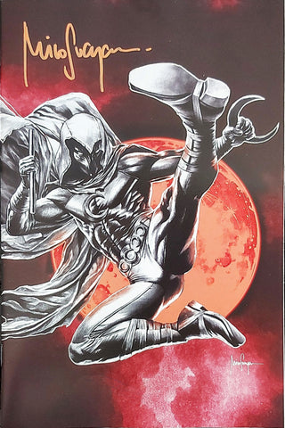 Moon Knight: Black, White & Blood #1 - CK Shared MegaCon Exclusive Cover C - SIGNED - Mico Suayan