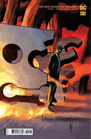 Nice House on the Lake #1 - 1:25 Ratio Card Stock Variant - Álvaro Martínez Bueno