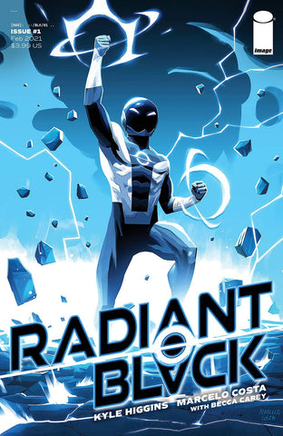 Radiant Black #1 - 1:10 Ratio Variant - Marcelo Costa